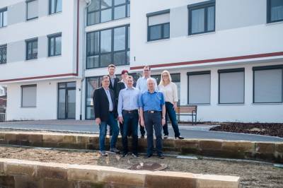 Viel getan ...
... vor der barrierefreien Arztpraxis in der Ortsmitte